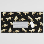 Leopard at Night Desk Mat Gallery Image 1
