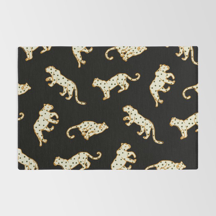 Leopard at Night Rug Gallery Image 2