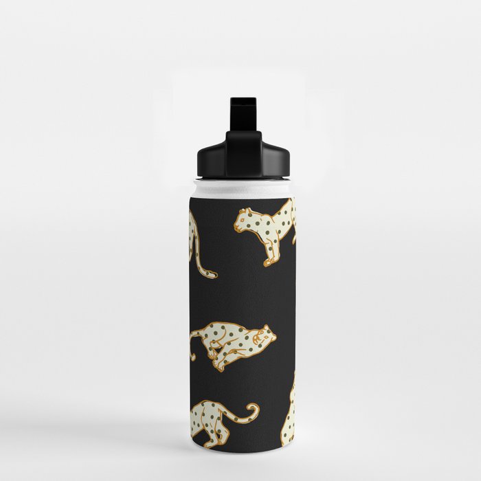 Leopard at Night Water Bottle Gallery Image 2