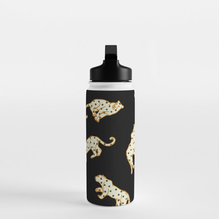Leopard at Night Water Bottle Gallery Image 3