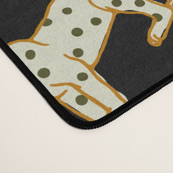 Leopard at Night Desk Mat Gallery Image 4