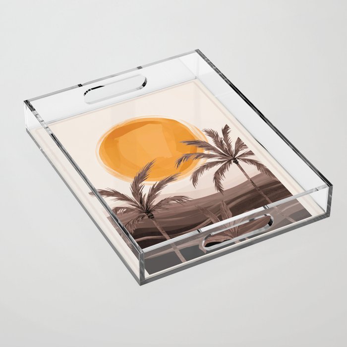Sunset 2 Acrylic Tray Gallery Image 1