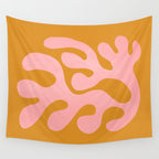 Lilac & Sundown: Matisse Paper Cutouts 03 Wall Tapestry Gallery Image 4