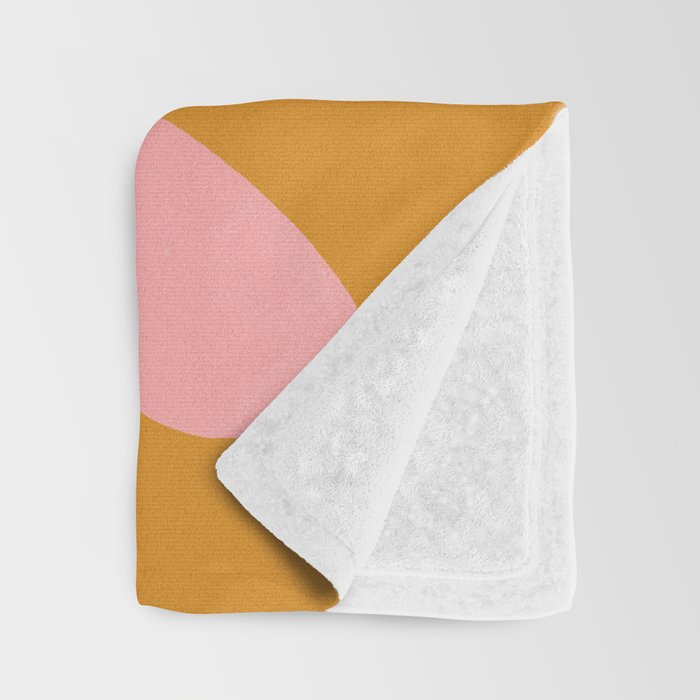 Lilac & Sundown: Matisse Paper Cutouts 03 Throw Blanket Gallery Image 3