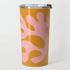 Lilac & Sundown: Matisse Paper Cutouts 03 Travel Mug Gallery Image 2
