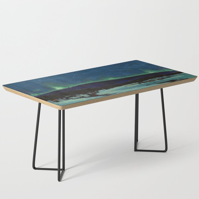 Tom Thomson Northern Lights Canadian Landscape Artist Coffee Table Gallery Image 1