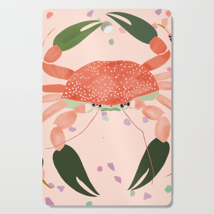 Crab Fiesta Cutting Board Gallery Image 1