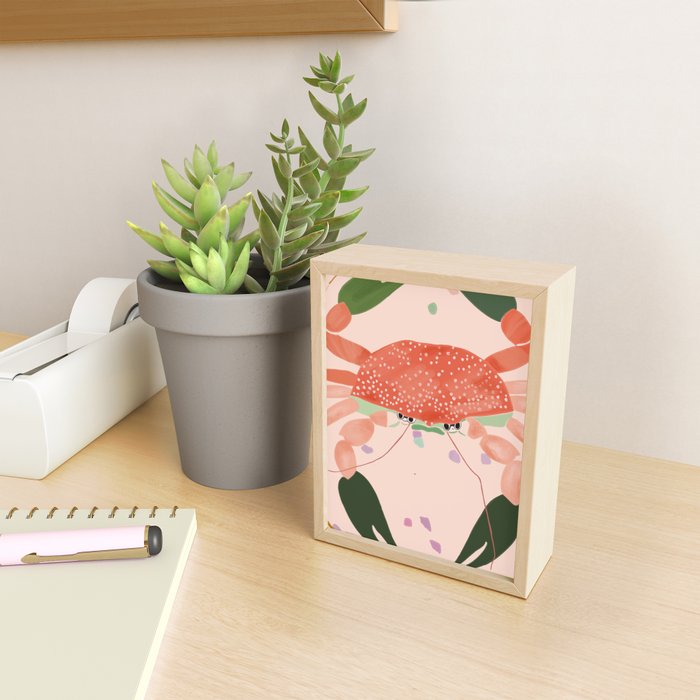 Crab Fiesta Mini Art Print Gallery Image 2