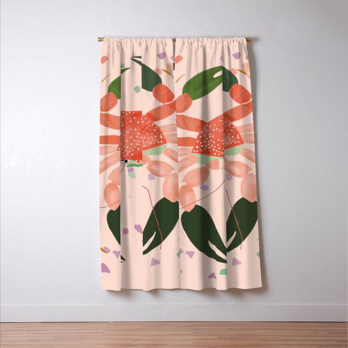 Crab Fiesta Window Curtain Gallery Image 3