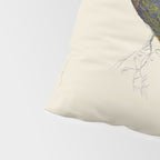 Vintage Peacock Pillow Sham Gallery Image 4