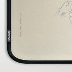 Vintage Peacock Laptop Sleeve Gallery Image 3