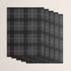 Black And Gray Plaid Wrapping Paper Gallery Image 3