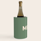 Merci French Retro Hand Lettering Wine Chiller Gallery Image 2