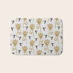 Hummingbird & Flower I Bath Mat Gallery Image 1
