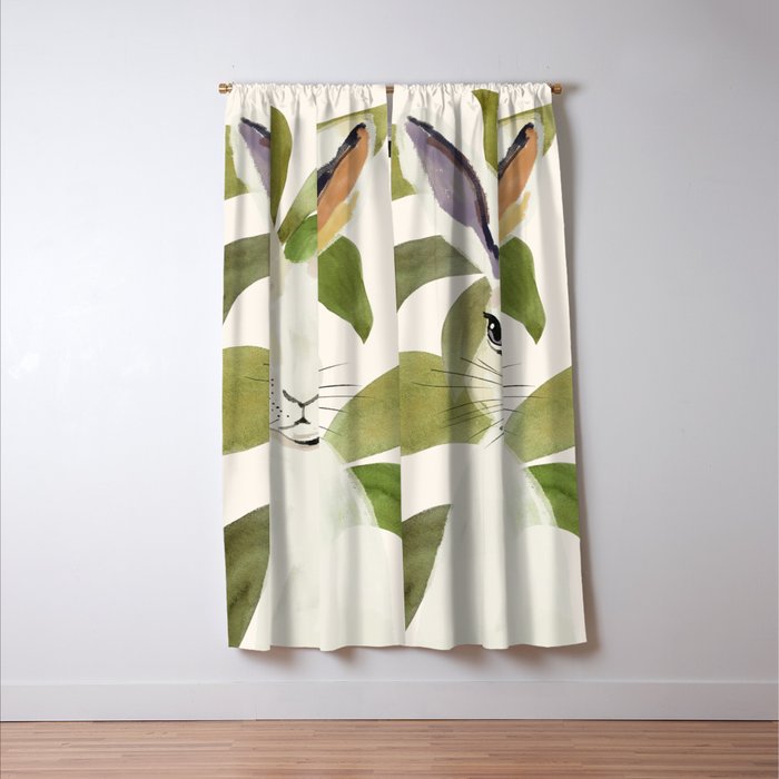 Rabbit 6 Window Curtain Gallery Image 3