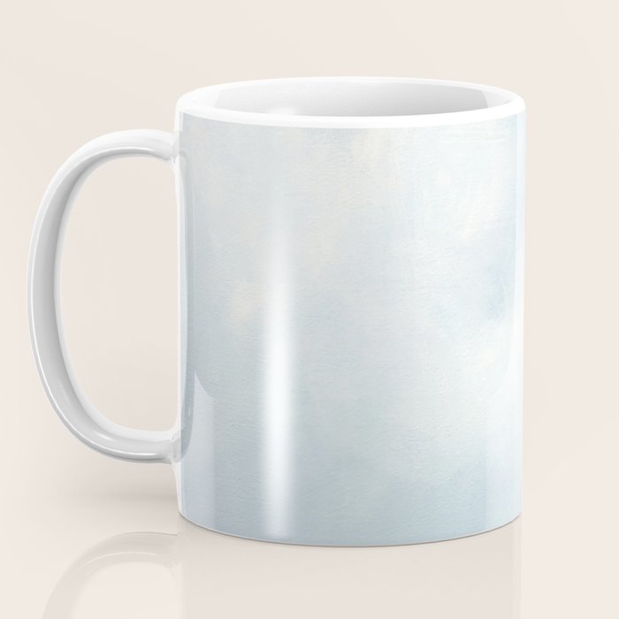 Abstract Landscape With Flowers and Blue Sky Coffee Mug Gallery Image 3