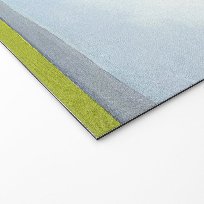 Abstract Landscape With Flowers and Blue Sky Welcome Mat Gallery Image 2