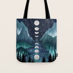 River & Sky Tote Bag Gallery Image 1