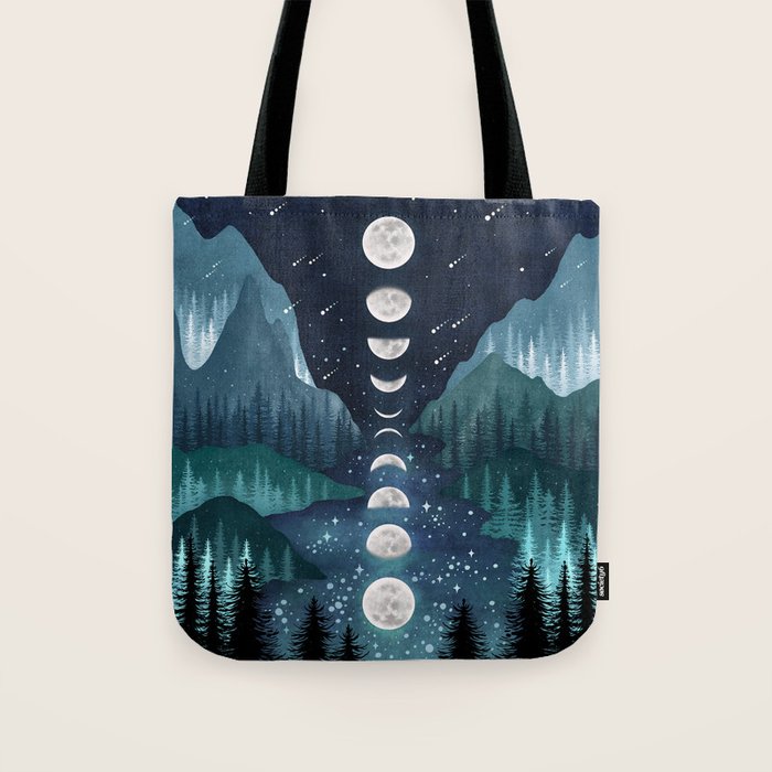 River & Sky Tote Bag Gallery Image 1