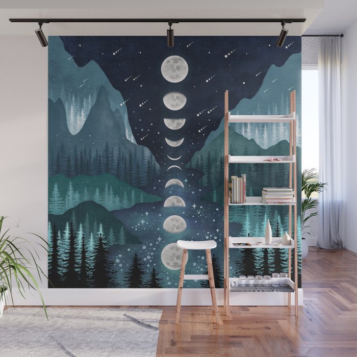River & Sky Wall Mural Gallery Image 1