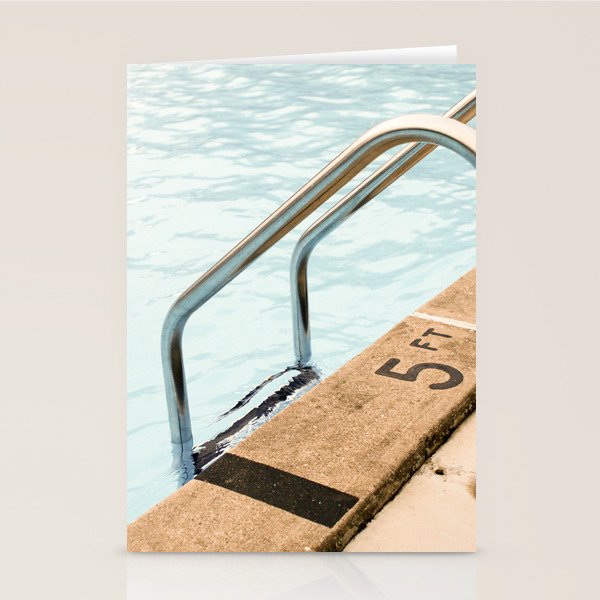 Pool Days 2 Stationery Card Gallery Image 2