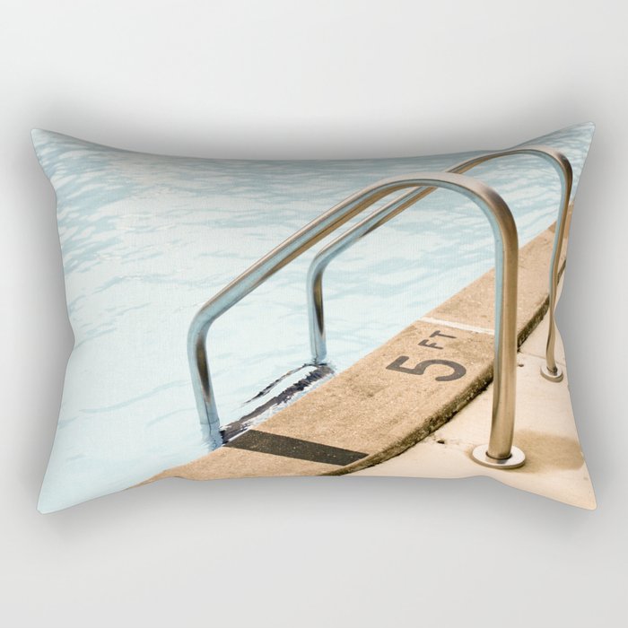 Pool Days 2 Rectangular Pillow Gallery Image 1