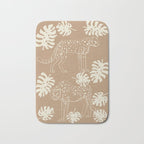 Cheetahs Monstera 1 Bath Mat Gallery Image 1