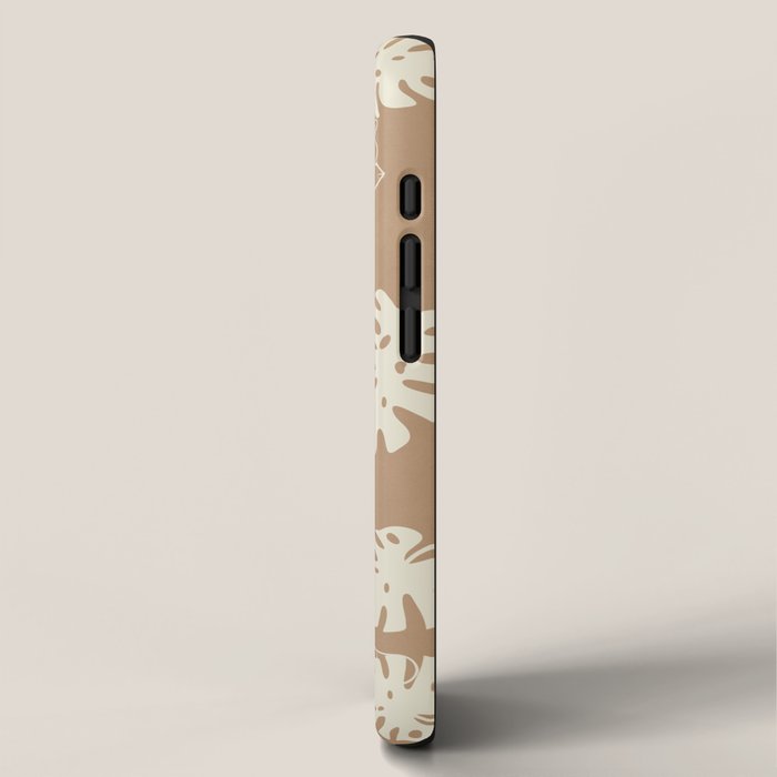 Cheetahs Monstera 1 iPhone Case Gallery Image 2