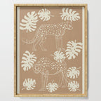 Cheetahs Monstera 1 Serving Tray Gallery Image 1