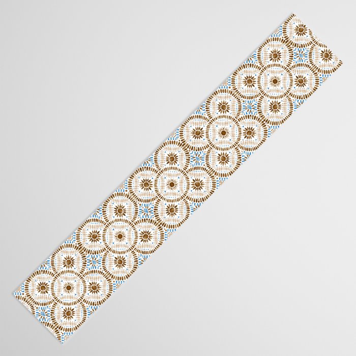 Rustic Tile Mandala A Table Runner Gallery Image 3