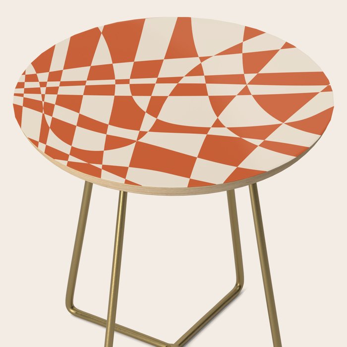 Glass Glitch: Tuscany Brown Edition Side Table Gallery Image 2