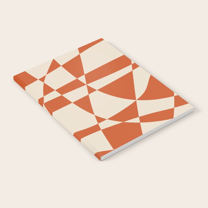 Glass Glitch: Tuscany Brown Edition Notebook