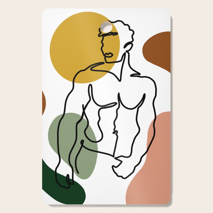 NOODDOOD Lines 2 Cutting Board Gallery Image 1