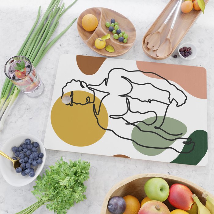 NOODDOOD Lines 2 Cutting Board Gallery Image 2