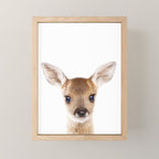 Baby Deer, Woodland Animals, Kids Art, Baby Animals Art Print By Synplus Mini Art Print Gallery Image 1