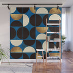 Retro Moon Wall Mural Gallery Image 1