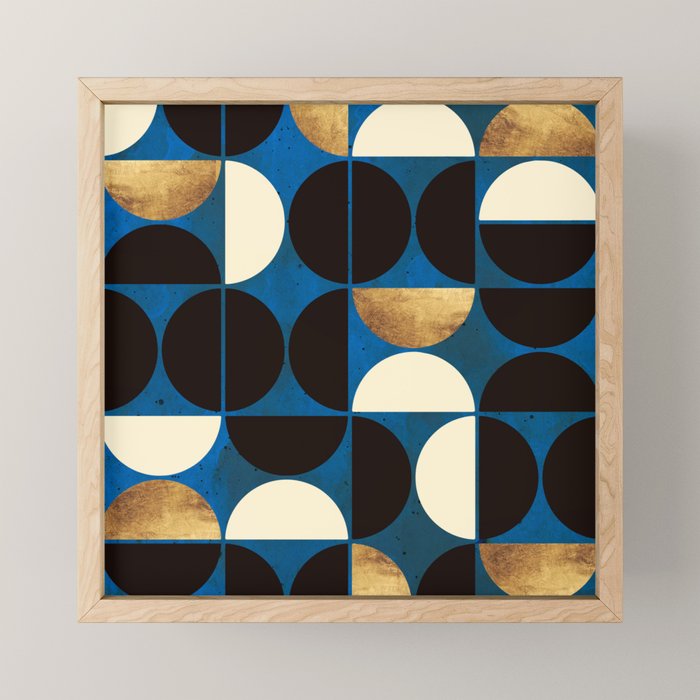 Retro Moon Mini Art Print Gallery Image 1