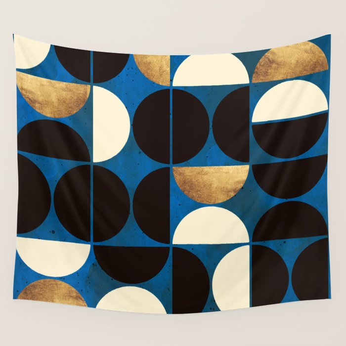 Retro Moon Wall Tapestry Gallery Image 4