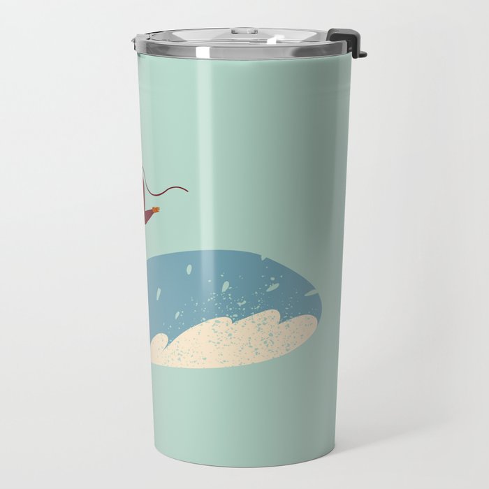 Surf girl Travel Mug Gallery Image 2