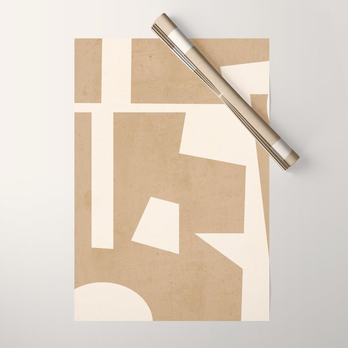 Minimal Abstract Art 30 Wrapping Paper Gallery Image 1