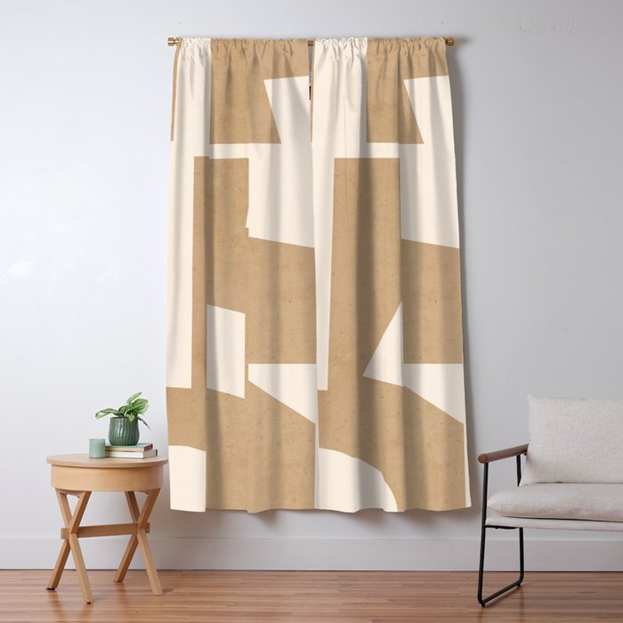 Minimal Abstract Art 30 Window Curtain Gallery Image 5