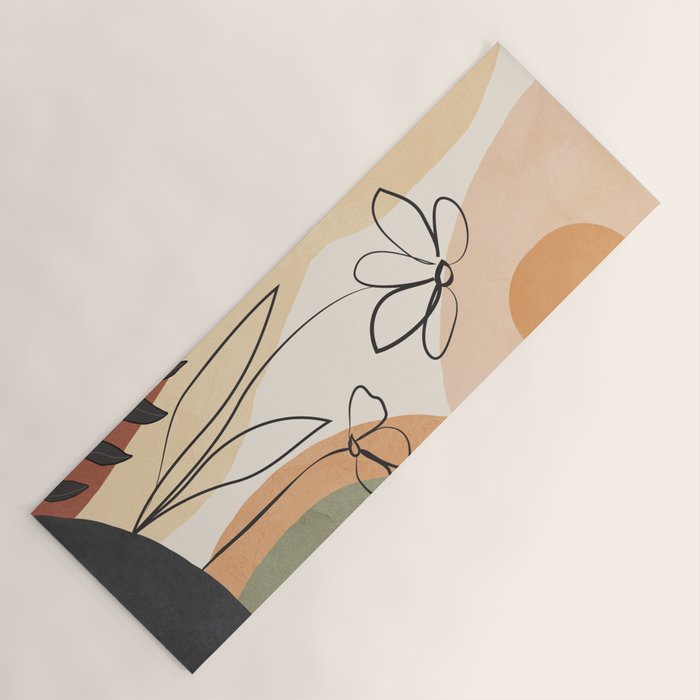 Plant Life Design 9 Yoga Mat Gallery Image 1