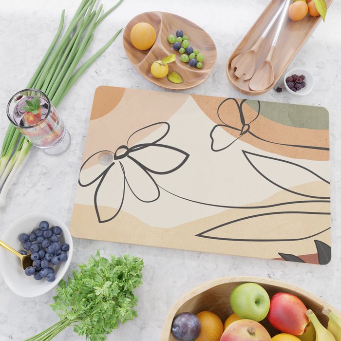Plant Life Design 9 Cutting Board Gallery Image 2