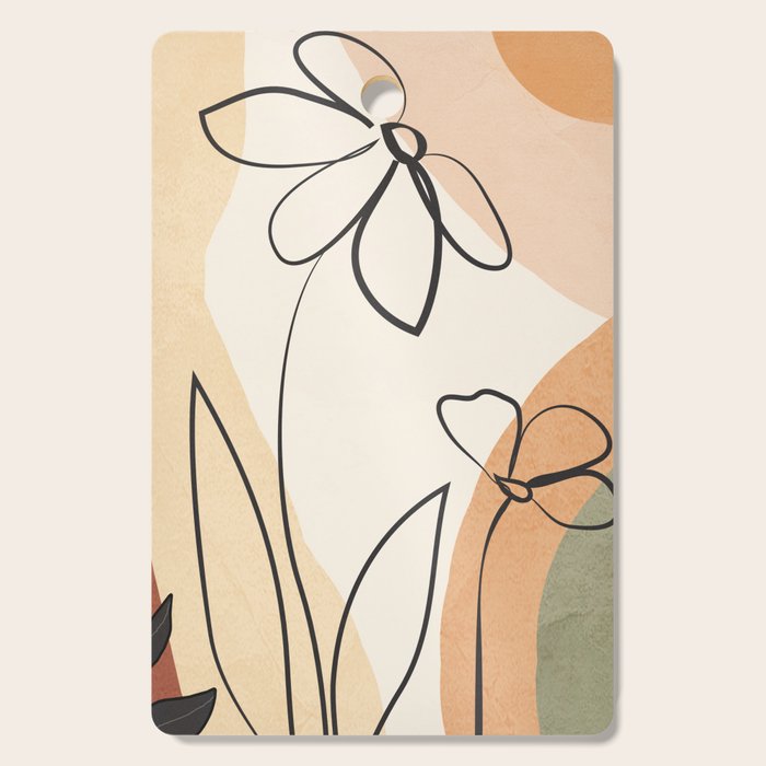 Plant Life Design 9 Cutting Board Gallery Image 1