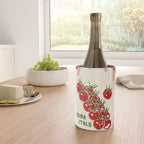 Pomodoro Tomatoes Retro Pink Stripes Wine Chiller Gallery Image 4