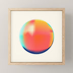 Bright Gradient Sphere  Mini Art Print Gallery Image 1