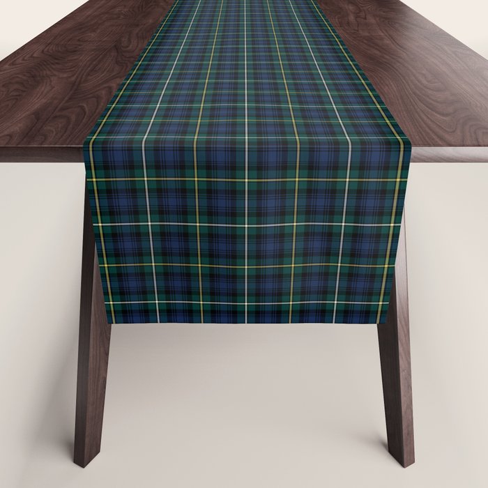 Clan Campbell Tartan Table Runner Gallery Image 1