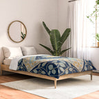 Sun Moon and Stars Celestial Blue Comforter Gallery Image 2