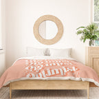 Optimist - Blush Duvet Cover Gallery Image 3