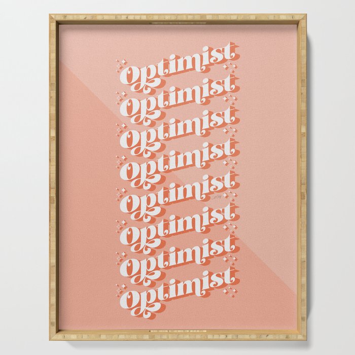 Optimist - Blush Serving Tray Gallery Image 1
